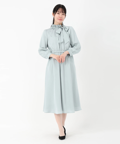 フリルボウタイワンピース