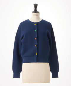 フルーツアソートニットカーディガン