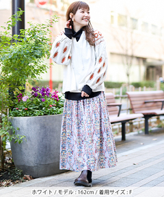 チチカカ |Amina ボヘリゾ刺繍トップス【WEB限定】