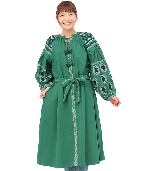 Amina ボヘリゾ刺繍ワンピース【WEB限定】 / ワンピース