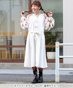 チチカカ |Amina ボヘリゾ刺繍ワンピース【WEB限定】