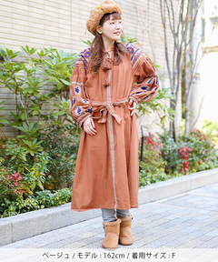 チチカカ |Amina ボヘリゾ刺繍ワンピース【WEB限定】