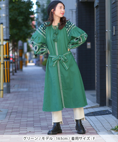 チチカカ |Amina ボヘリゾ刺繍ワンピース【WEB限定】