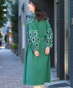 チチカカ |Amina ボヘリゾ刺繍ワンピース【WEB限定】