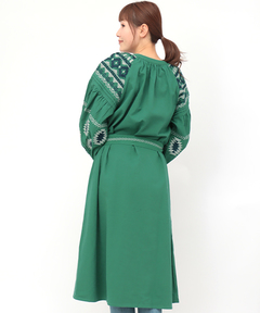 チチカカ |Amina ボヘリゾ刺繍ワンピース【WEB限定】