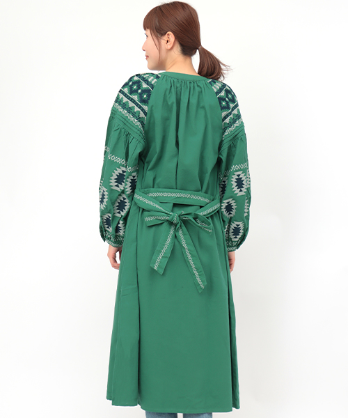 Amina ボヘリゾ刺繍ワンピース【WEB限定】 / ワンピース | エスニック
