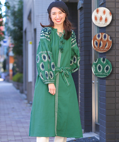 チチカカ |Amina ボヘリゾ刺繍ワンピース【WEB限定】
