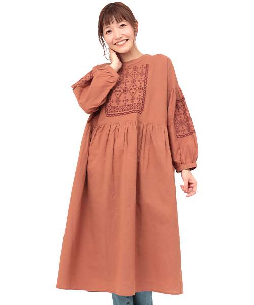 yul クロリス刺繍ワンピース【WEB限定】 / ワンピース