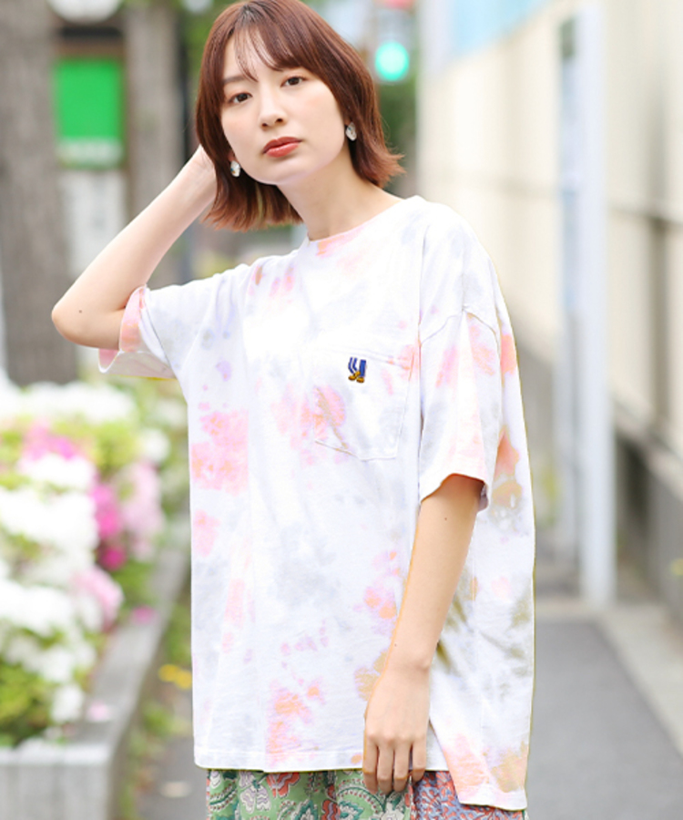 チチカカ |EDWIN ハーフスリーブポケットTシャツ