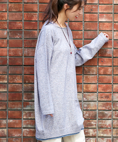 チチカカ |モチモチニット肩チロリーワンピース