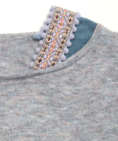 チチカカ |モチモチニット肩チロリーワンピース