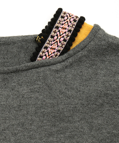 チチカカ |モチモチニット肩チロリーワンピース