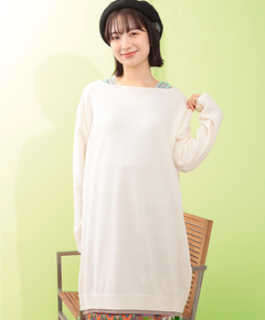 チチカカ |モチモチニット肩チロリーワンピース