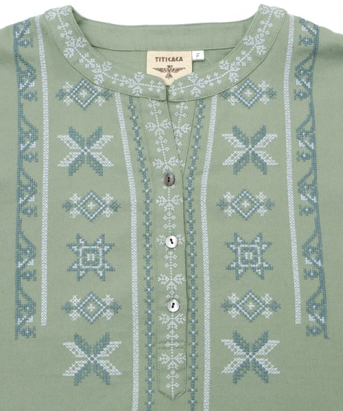 キカ刺繍プルオーバー / シャツ・ブラウス | エスニックファッション 