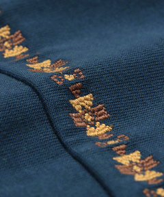 チチカカ |ライン刺繍バイカラープルオーバー