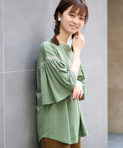 チチカカ |袖ライン刺繍トップス