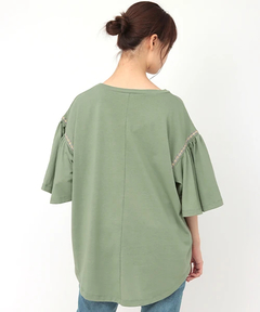 チチカカ |袖ライン刺繍トップス