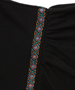 チチカカ |袖ライン刺繍トップス