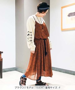 チチカカ |アースボタニカルキャミワンピース