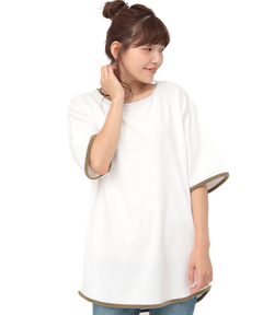 チチカカ |カラードパイピングTシャツ