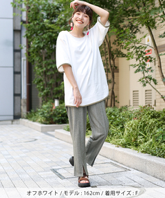 チチカカ |カラードパイピングTシャツ