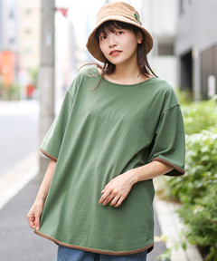 チチカカ |カラードパイピングTシャツ