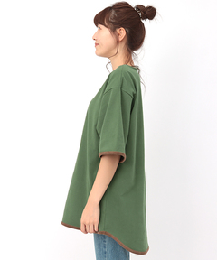 チチカカ |カラードパイピングTシャツ