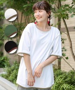 チチカカ |カラードパイピングTシャツ