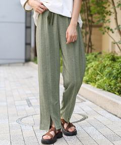 チチカカ |ヘリンボーンカットパンツ