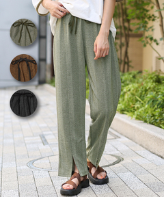 チチカカ |ヘリンボーンカットパンツ