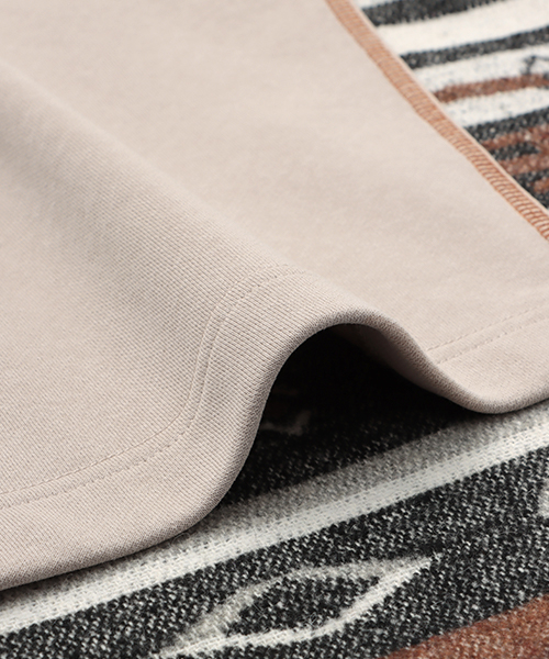 ジャカードシフトチュニック(大きいサイズ) / スウェット・パーカー