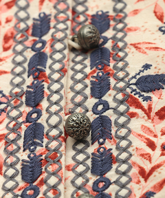 チチカカ |リーフプリントバロチ風ワンピース