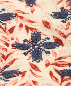 チチカカ |リーフプリントバロチ風ワンピース