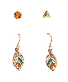 チチカカ |チコリーフセットピアス