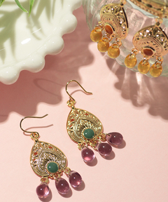 チチカカ |バイカラージュエルピアス