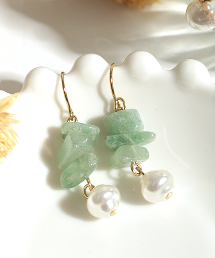 チチカカ |ナゲットストーンピアス