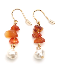 チチカカ |ナゲットストーンピアス