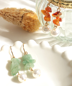 チチカカ |ナゲットストーンピアス