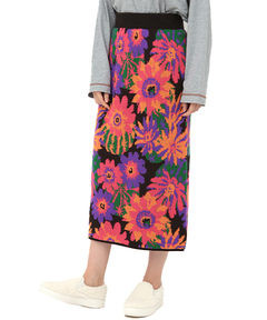 チチカカ |カクタスフロールニットスカート