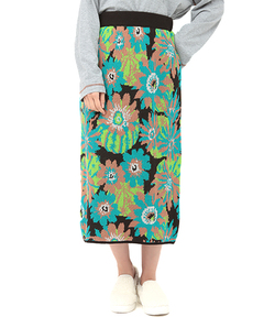 チチカカ |カクタスフロールニットスカート