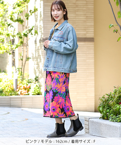 チチカカ |カクタスフロールニットスカート