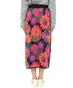 チチカカ |カクタスフロールニットスカート