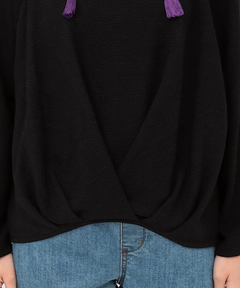 チチカカ |タッセル刺繍プルオーバー