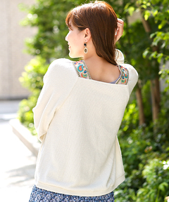 チチカカ |タッセル刺繍プルオーバー