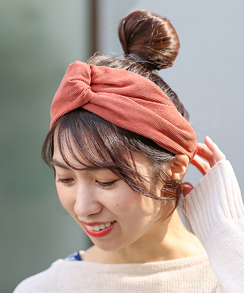 カラーコーデュロイヘアバンド / ヘアバンド | エスニックファッション