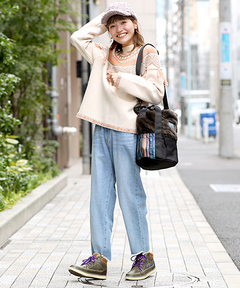 チチカカ |ファー巾着ショルダーバッグ