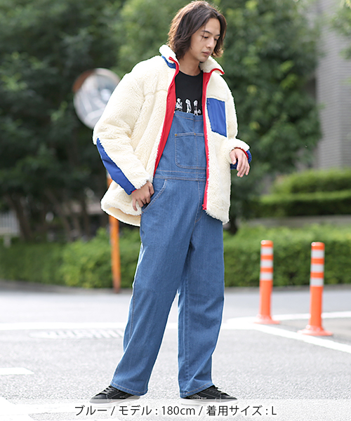 チチカカ デニムサロペットパンツ オーバーオール ボトムス