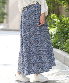 チチカカ |ボタニカルフレアスカート