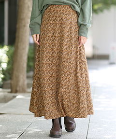チチカカ |ボタニカルフレアスカート