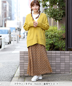 チチカカ |ボタニカルフレアスカート